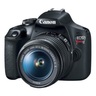 Câmera Canon EOS T7+ com Lente 18-55mm – DSLR 24.1MP Wi-Fi Full HD para Fotos Profissionais