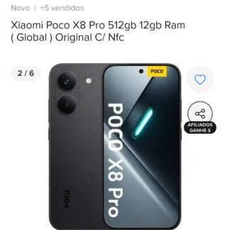 Poco x8 :smartphone potente com melhor custo-beneficio