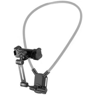 Suporte de Pescoço para Celular Ajustável Mãos Livres – Flexível, Confortável e Ideal para Vídeos, Leituras e Lives