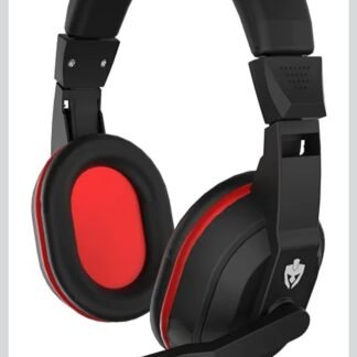 Headset Gamer Evolut EG308 Starter RGB – Som Potente, Microfone Flexível e Conforto Profissional